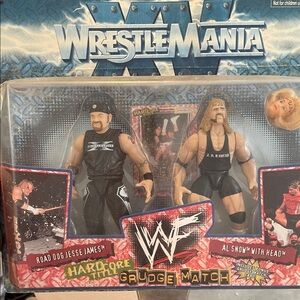 WrestleMania Hardcore Grudge Match Action Figures